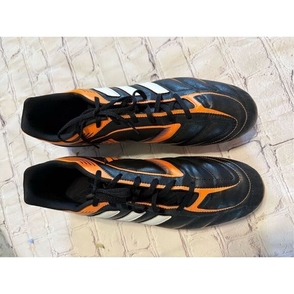 Adidas Men\'s Sz 13 Ezeiro III TRX FG Soccer Cleats Black Orange Outdoor Athletic main image 2